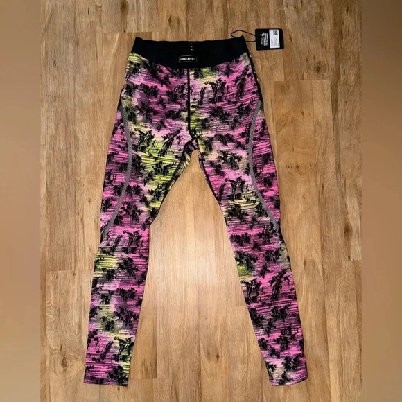 SAVAGE X FENTY Flow High-Waist Trimmed Legging Pink Palace Slowburn Lace Size M - Picture 12 of 12